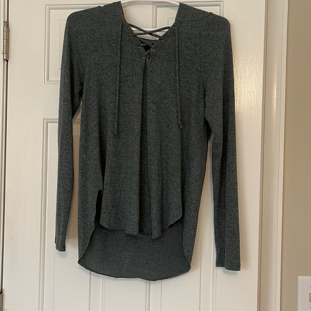 American Eagle Green Pullover S